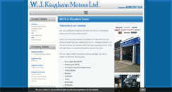 Desktop Screenshot of kinghammotors.com