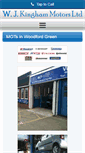 Mobile Screenshot of kinghammotors.com